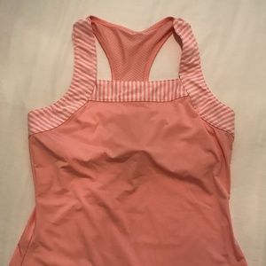 Pink Fila Tank Top